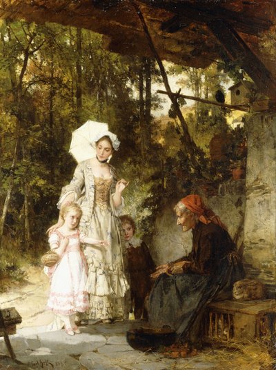 Das Geschenk von Carl Heinrich Hoff