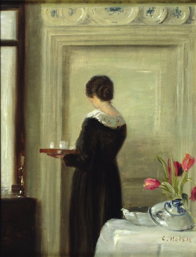Nachmittagstee von Carl Holsoe
