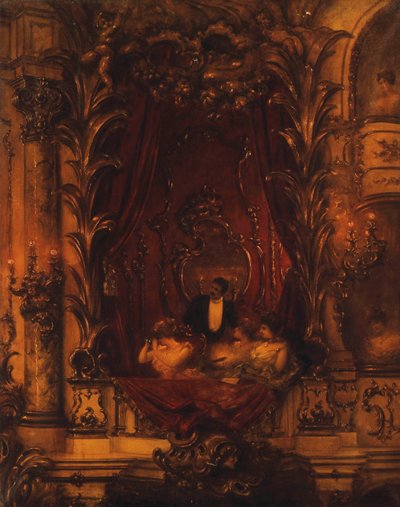 Ein Abend in der Oper von Carl Kahler