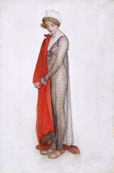 Rot und Schwarz von Carl Larsson