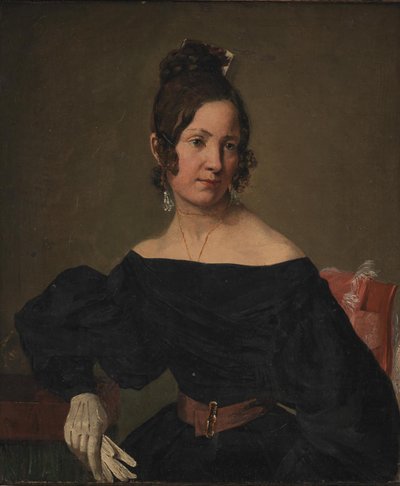 Die Schauspielerin Anna Nielsen von Carl Løffler