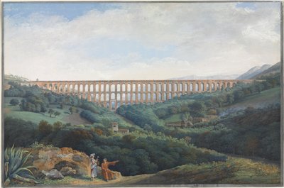 Die Aquädukte von Caserta, 1789 von Carl Ludwig Hackert