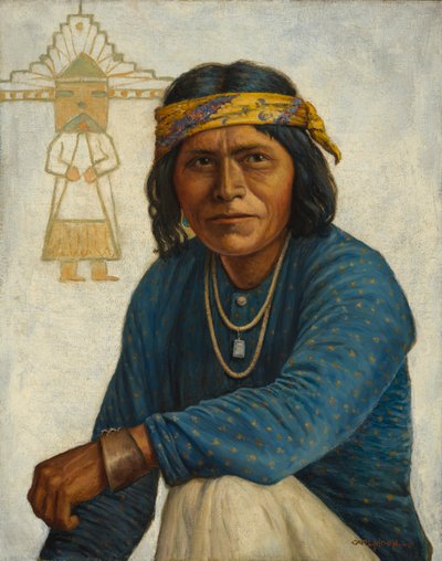 Zuni-Mann von Carl Moon