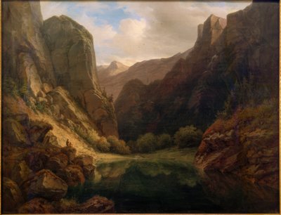 Bergsee von Carl Morgenstern