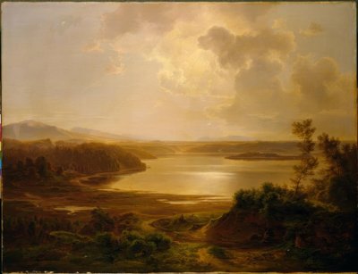 Italienische Landschaft von Carl Morgenstern