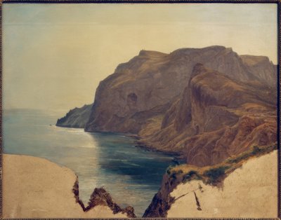 Studie zu Capri bei Sonnenaufgang von Carl Morgenstern