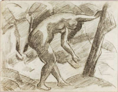Weiblicher Akt von Carl Newman