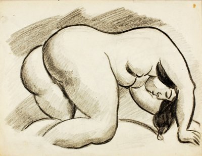 Weiblicher Akt von Carl Newman