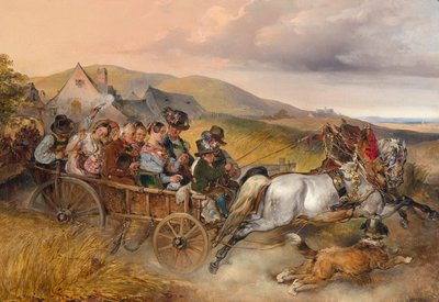 Die Hochzeitsfahrt von Carl Schindler