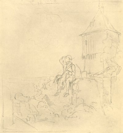 Verdächtiger Rauch von Carl Spitzweg