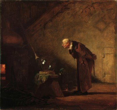 Der Alchimist von Carl Spitzweg