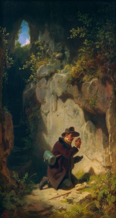Der Geologe von Carl Spitzweg