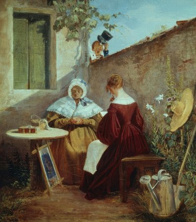 Der Liebesbrief von Carl Spitzweg
