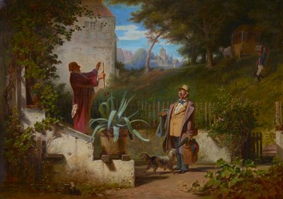 Die Jugendfreunde von Carl Spitzweg