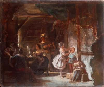 Hinter den Kulissen von Carl Spitzweg