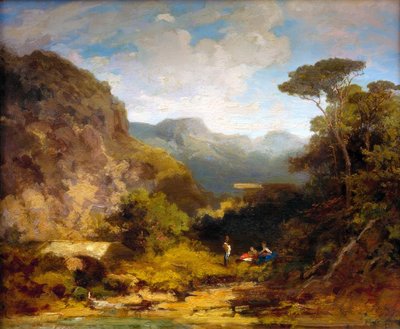 Südliche Landschaft von Carl Spitzweg