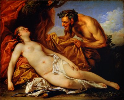 Jupiter und Antiope, um 1753 von Carle van Loo
