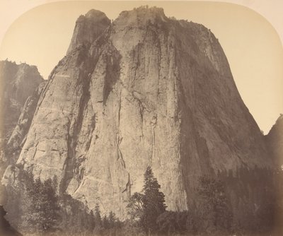 Cathedral Rock, 1861 von Carleton Emmons Watkins