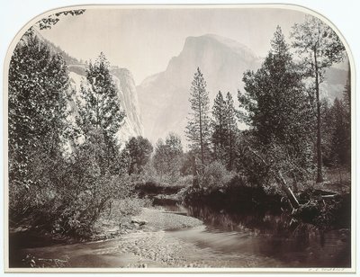 Taysayac, Half Dome, 4967 Fuß, Yosemite von Carleton Emmons Watkins