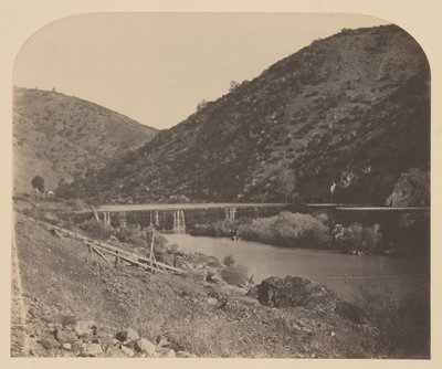 Benton-Damm, Merced River von Carleton Watkins
