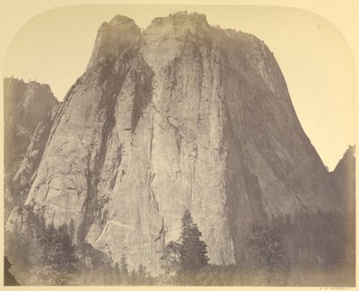 Cathedral Rock--Yosemite, Nr. 20 von Carleton Watkins