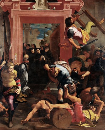 Wunder des Heiligen Gualberto von Carlo Bononi