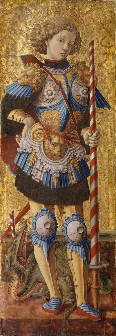 Heiliger Georg, 1472 von Carlo Crivelli