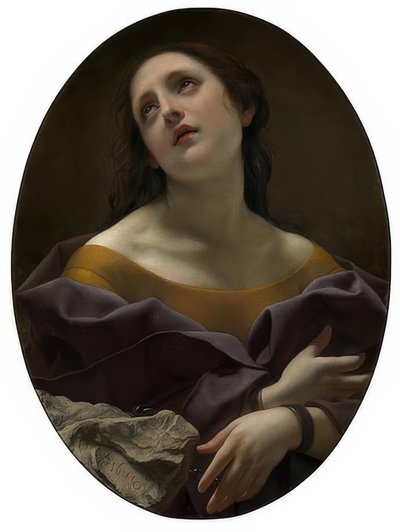 Allegorie der Geduld. 1677 von Carlo Dolci