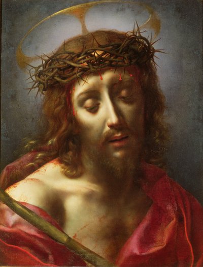 Christus als Schmerzensmann von Carlo Dolci