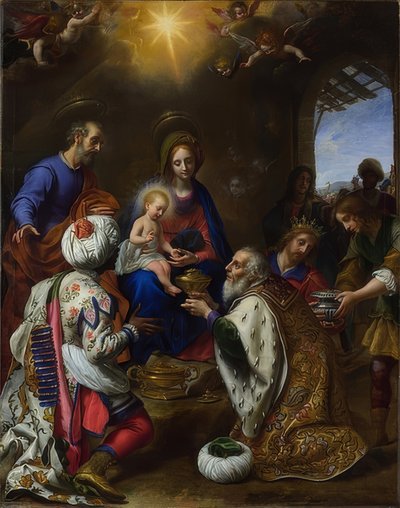Die Anbetung der Könige von Carlo Dolci