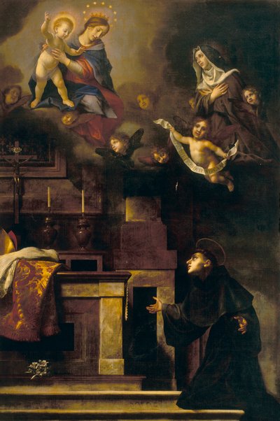 St. Ludwig von Toulouse und die Jungfrau von Carlo Dolci