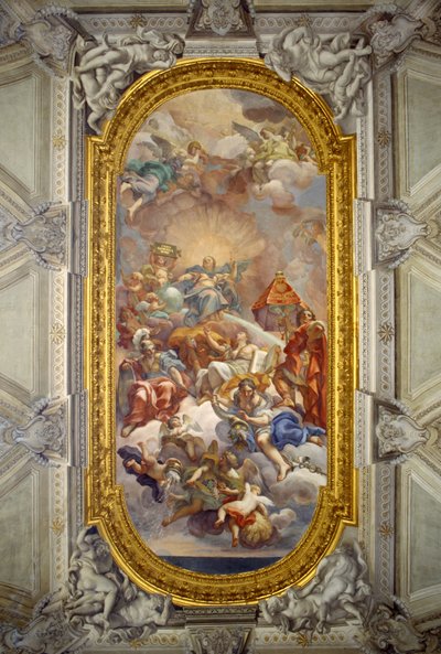 Der Triumph der Clemenza von Carlo Maratta or Maratti