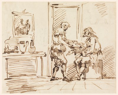 Genreszene von Carlo Marchionni