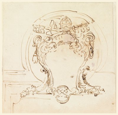 Päpstliches Wappen von Carlo Marchionni