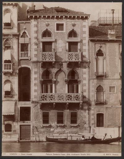 Palazzo Contarini-Fasan, Venedig von Carlo Naya