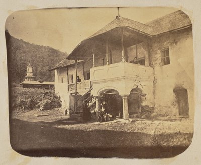 [Das Heilige Kloster von Cozia] von Carol Szathmari