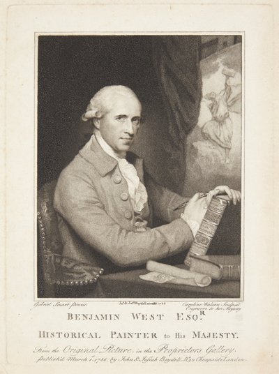 Benjamin West von Caroline Watson