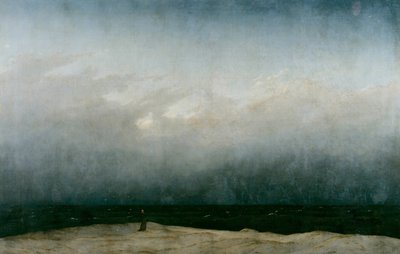 Der Mönch am Meer von Caspar David Friedrich
