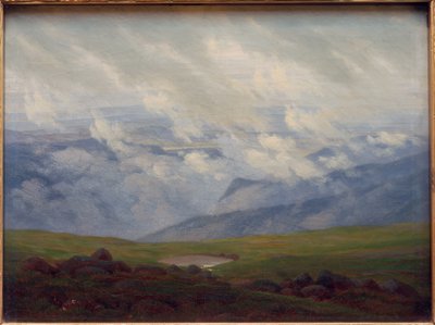 Ziehende Wolken von Caspar David Friedrich