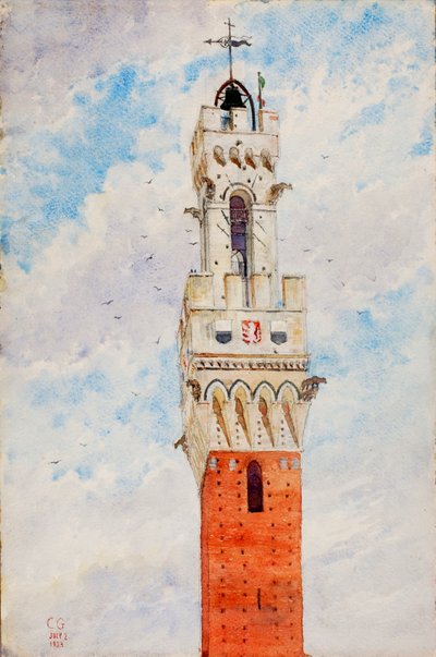 Glockenturm, Italien, 1933 von Cass Gilbert
