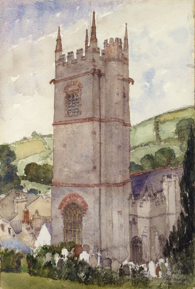 Kirchturm, Marldon, 1924 von Cass Gilbert