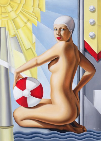 Sonnenanbeter I von Catherine Abel