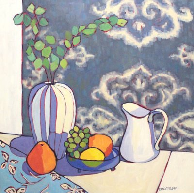 Ein kunstvolles Fenster, 2023 von Catherine J Martzloff