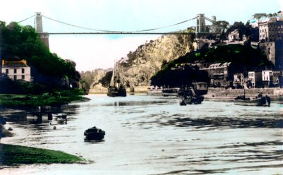 Clifton Hängebrücke, Bristol, 1926 von Cavenders Ltd