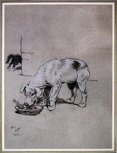 1:00 Abendessen gegessen von Cecil Charles Windsor Aldin