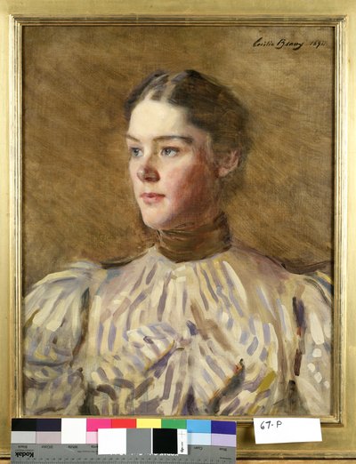 Selbstporträt, 1894 von Cecilia Beaux