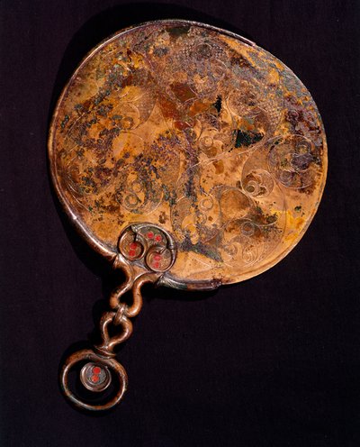 Birdlip Spiegel, ca. 50 n. Chr. von Celtic