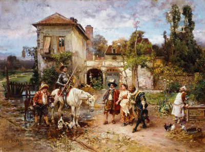 Don Quijote von Cesare Auguste Detti