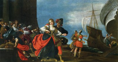 Die Entführung der Helena von Troja von Cesare Dandini