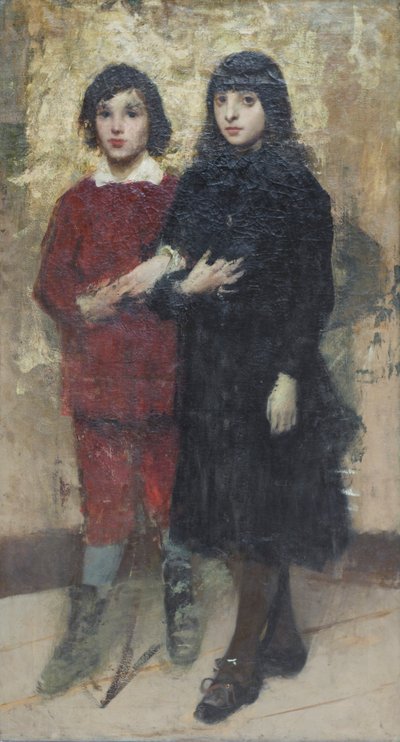 Zwei Cousins, Cesare Tallone von Cesare Tallone